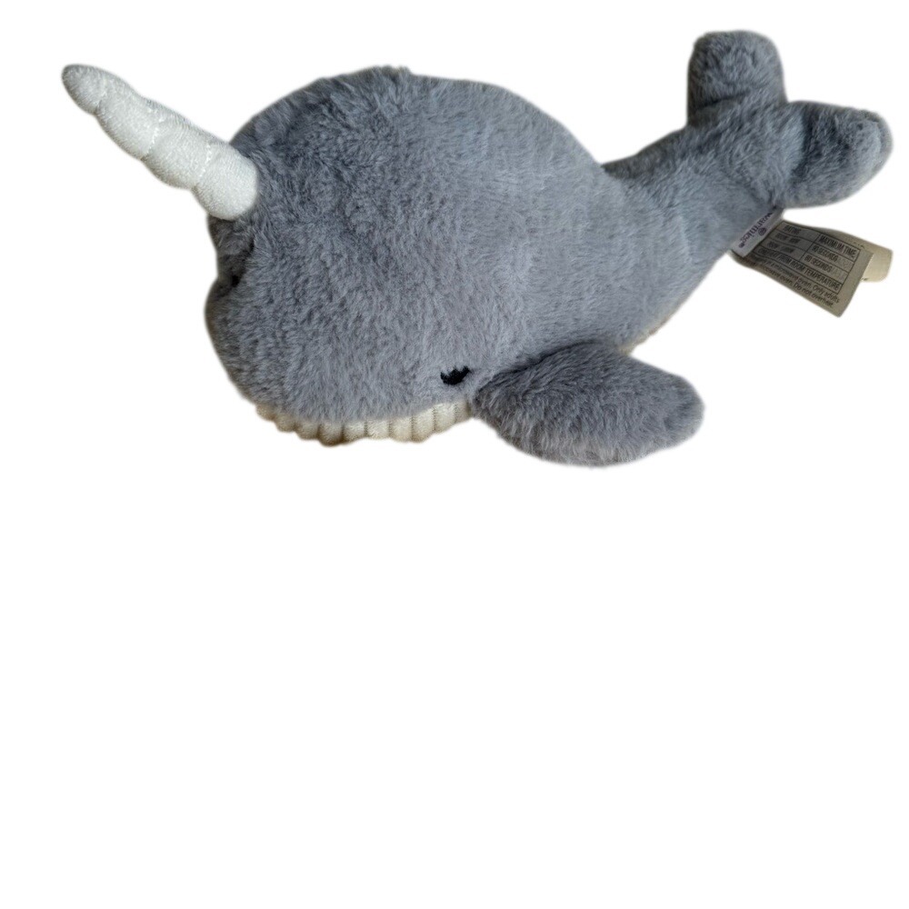 Warmies Narwhal Weighted Plush Lavender Scented Microwaveable Stuffed Animal - Picture 5 of 5
